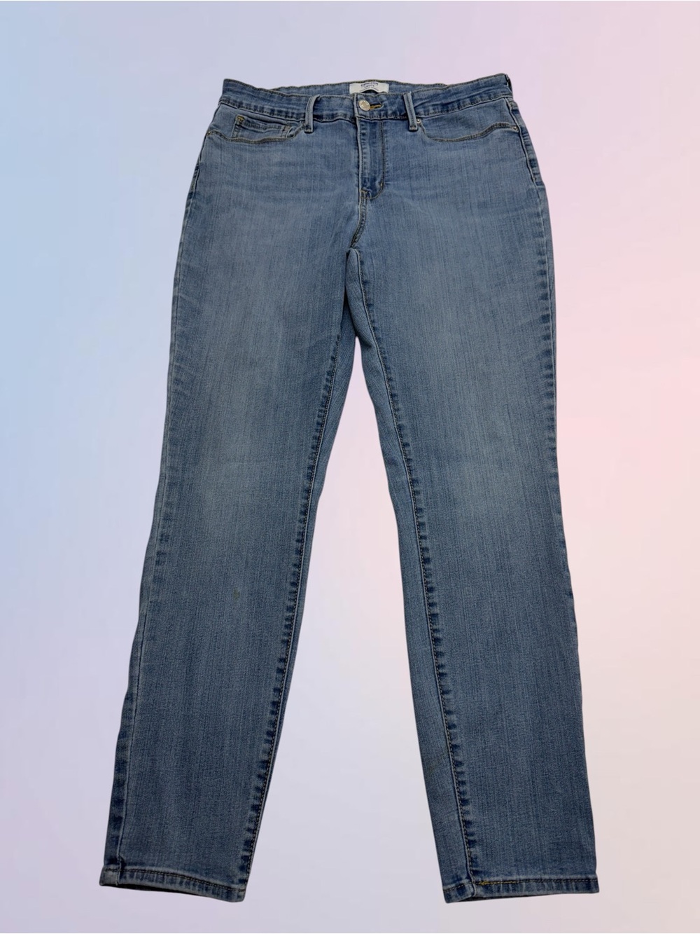 LEVI’s Women’s 10 HIGH RISE SKINNY Blue Jeans